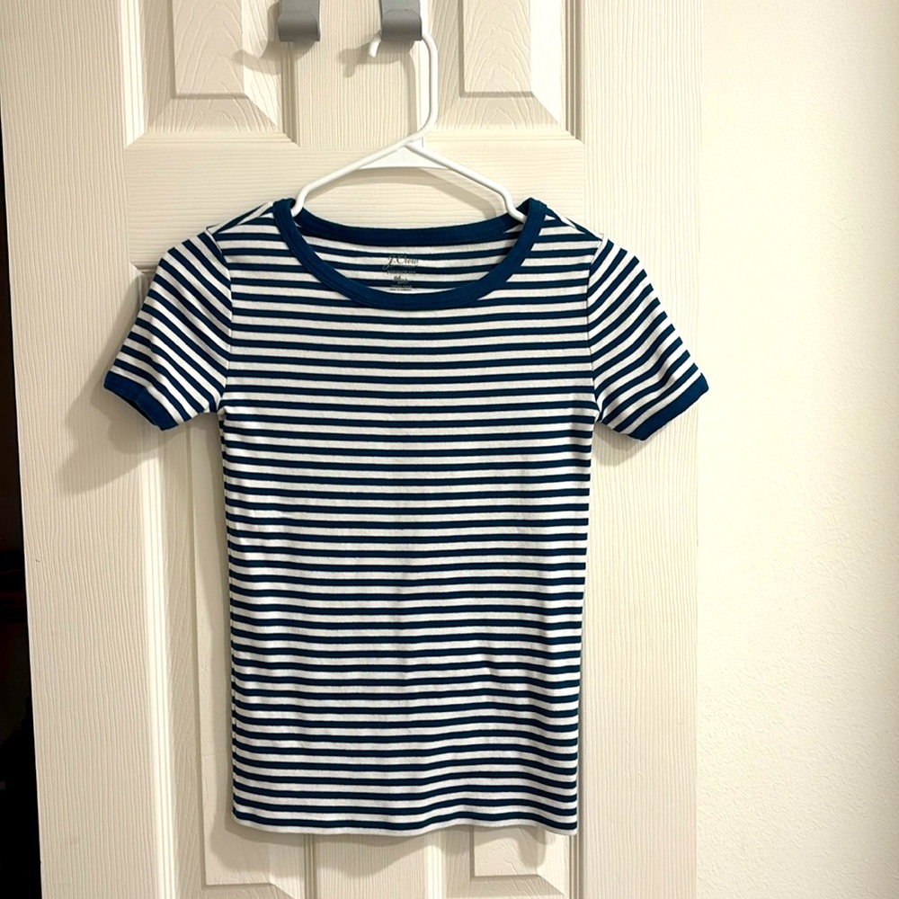 J. Crew Perfect Fit Striped Tee XXS